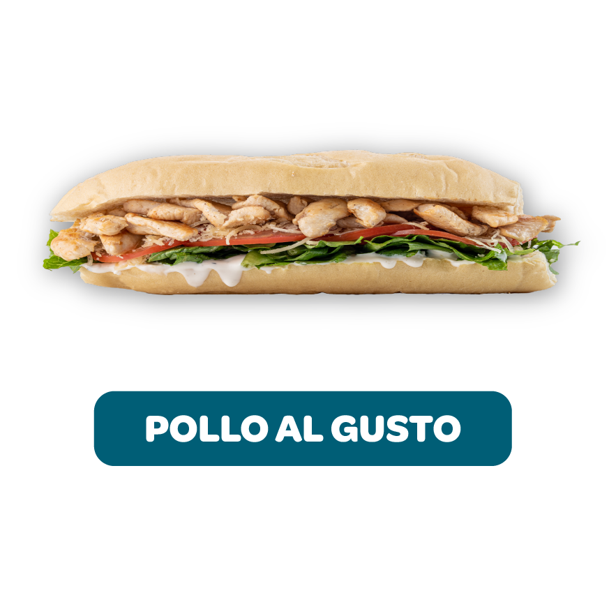 SANDUCHE-POLLO AL GUSTO